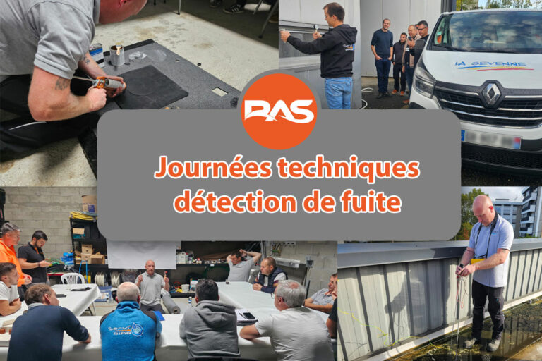 Journees techniques de detection de fuite reseau-RAS Journees techniques de detection de fuite reseau-RAS