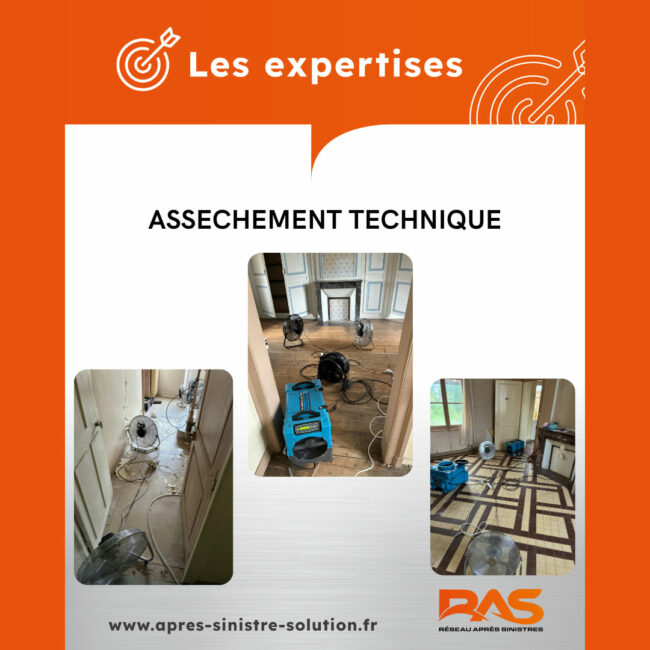 Assèchement technique